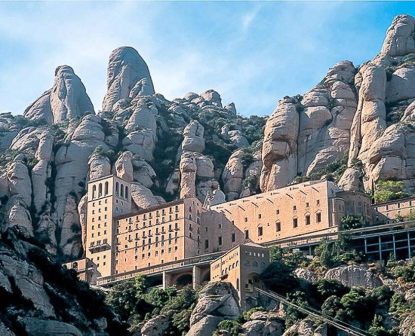 Piso En El Centro De Monistrol De Montserrat Dış mekan fotoğraf